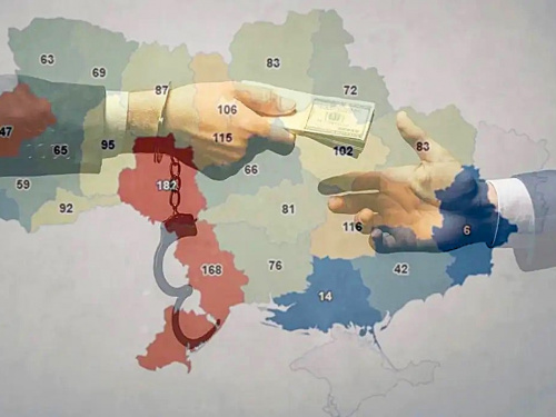 Дніпропетровщина опинилася у топі регіонів, в яких найчастіше карають корупціонерів - статистика