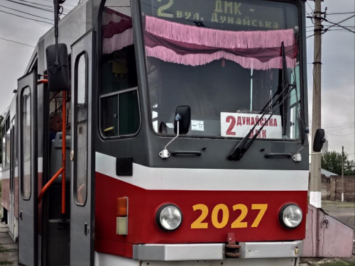 В Кам’янському у вихідні дні маршрути трамваїв №2 та №3 змінять графік курсування