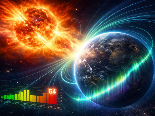 Магнітні бурі 14 березня 2026 року: якої сили вдарить геомагнітний шторм та як вберегтися