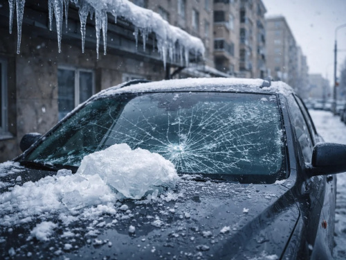 На авто впала бурулька: покрокова інструкція для кам’янчан, як домогтися відшкодування збитків