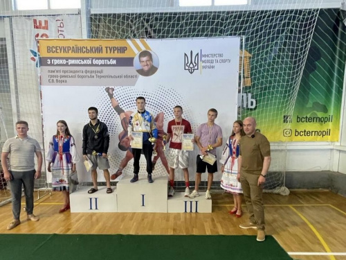 Греко-римлян з Кам’янського став чемпіоном всеукраїнського турніру