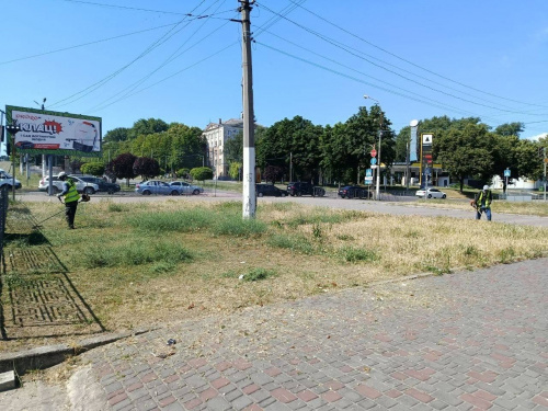 Кам'янське стає сухим та без зелені