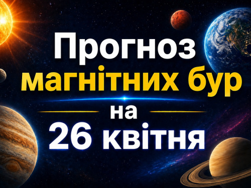 Магнітні бурі: прогноз на неділю, 26 квітня - якої сили сьогодні геомагнітний шторм