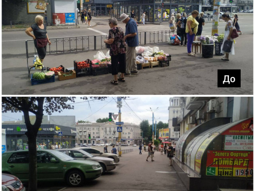 Вулична торгівля та сміття: інспектори наводять порядок у Кам’янському