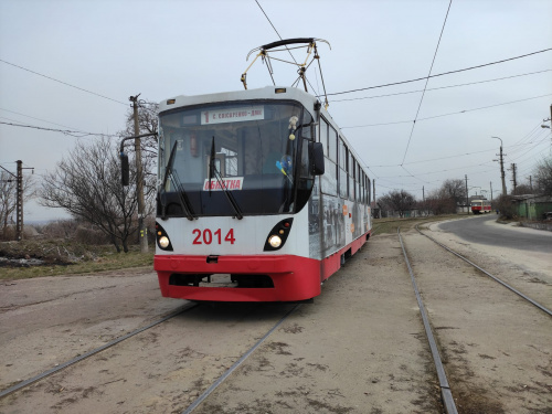 Друге життя трамваю №2014: з ремонту – на міські маршрути