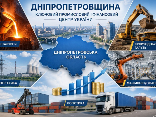 Дніпропетровщина увійшла до числа фінансових лідерів країни