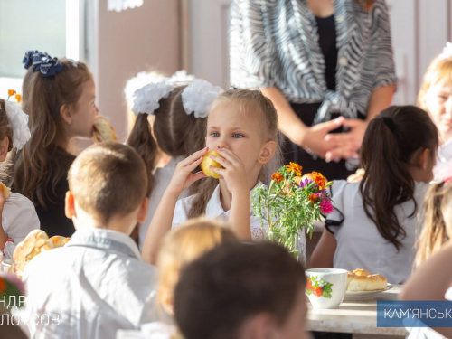 У закладах освіти Кам’янського діти отримують повноцінне гаряче харчування