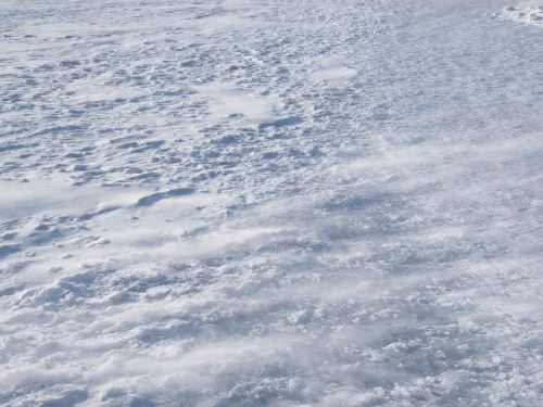 Сніг, що «біжить» по воді: на Дніпропетровщині зафіксували рідкісну зимову поземку