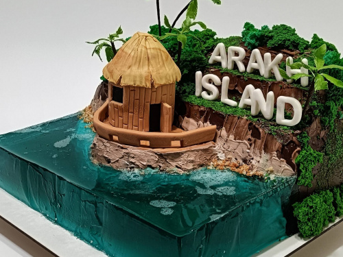 Коли торт - це мистецтво: кондитер з Дніпропетровщини створив тропічний шедевр із їстівним морем