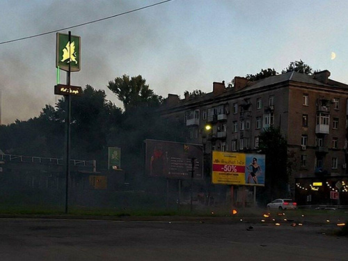 Вибух дрона у Кам'янському залишив після себе смертельну загрозу просто посеред жвавої дороги