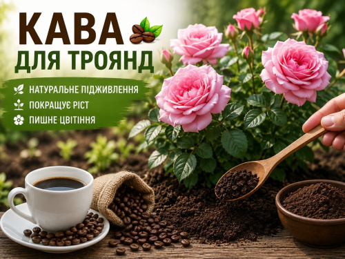 Кава та троянди