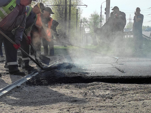 Більше ніяких ям: переїзд на Гетьмана Дорошенка у Кам'янському оновлено