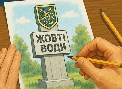 Жовті Води оголосили конкурс на новий в’їзний знак з боку Кривого Рогу - скільки отримає автор переможного ескизу