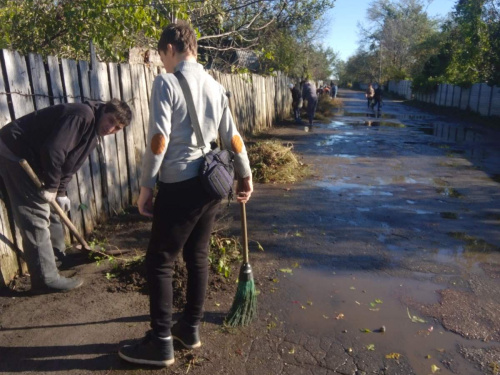 Спільними зусиллями до чистоти: мешканці Кам'янського активно взялися за впорядкування міста