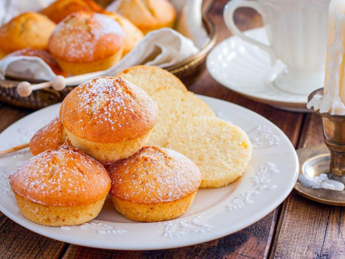 Ванільні кекси на сметані: простий рецепт, що виходить з першого разу