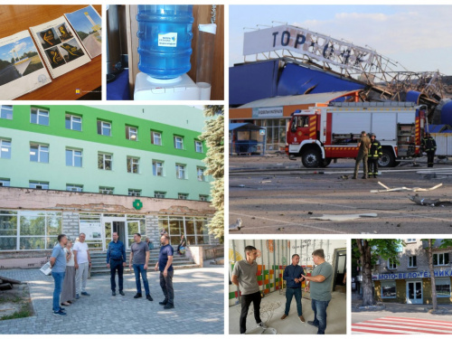 Зруйнований "Епіцентр", зміцнення медицини та пункт з безкоштовною питною водою у місті - тижневий дайджест головних подій