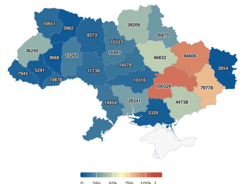 Найбільше боржників в Україні – на Дніпропетровщині