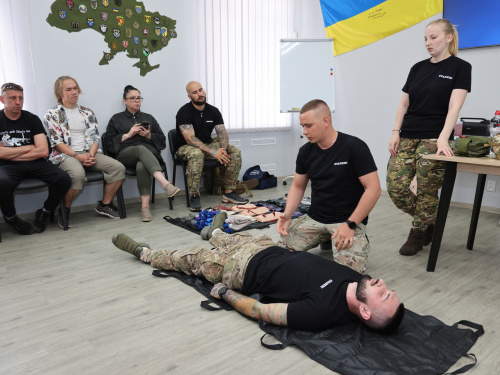 Тактична медицина для мирного життя: ветерани здобувають нові навички на Каметсталі