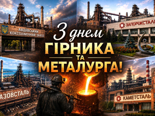 Вітання Ріната Ахметова до Дня працівників металургійної та гірничодобувної промисловості