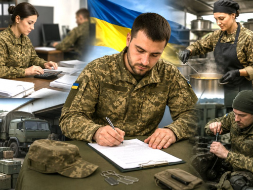 нова модель служби для тилових посад