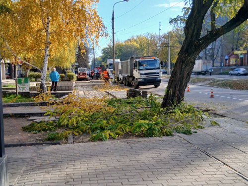 У Кам&#039;янському оновлюють важливу пішохідну зону - які роботи заплановані