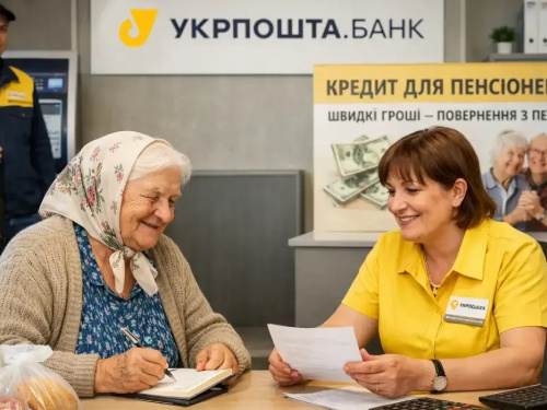 Укрпошта створить банк: пенсіонерам надаватимуть невеликі кредити через листонош