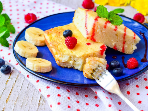 Запіканка «Три інгредієнти»: вишуканий десерт із того, що є в холодильнику