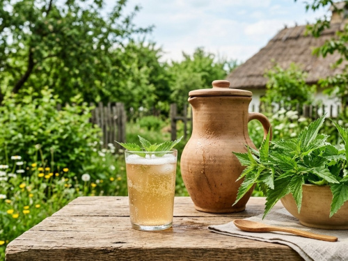 Квас із кропиви