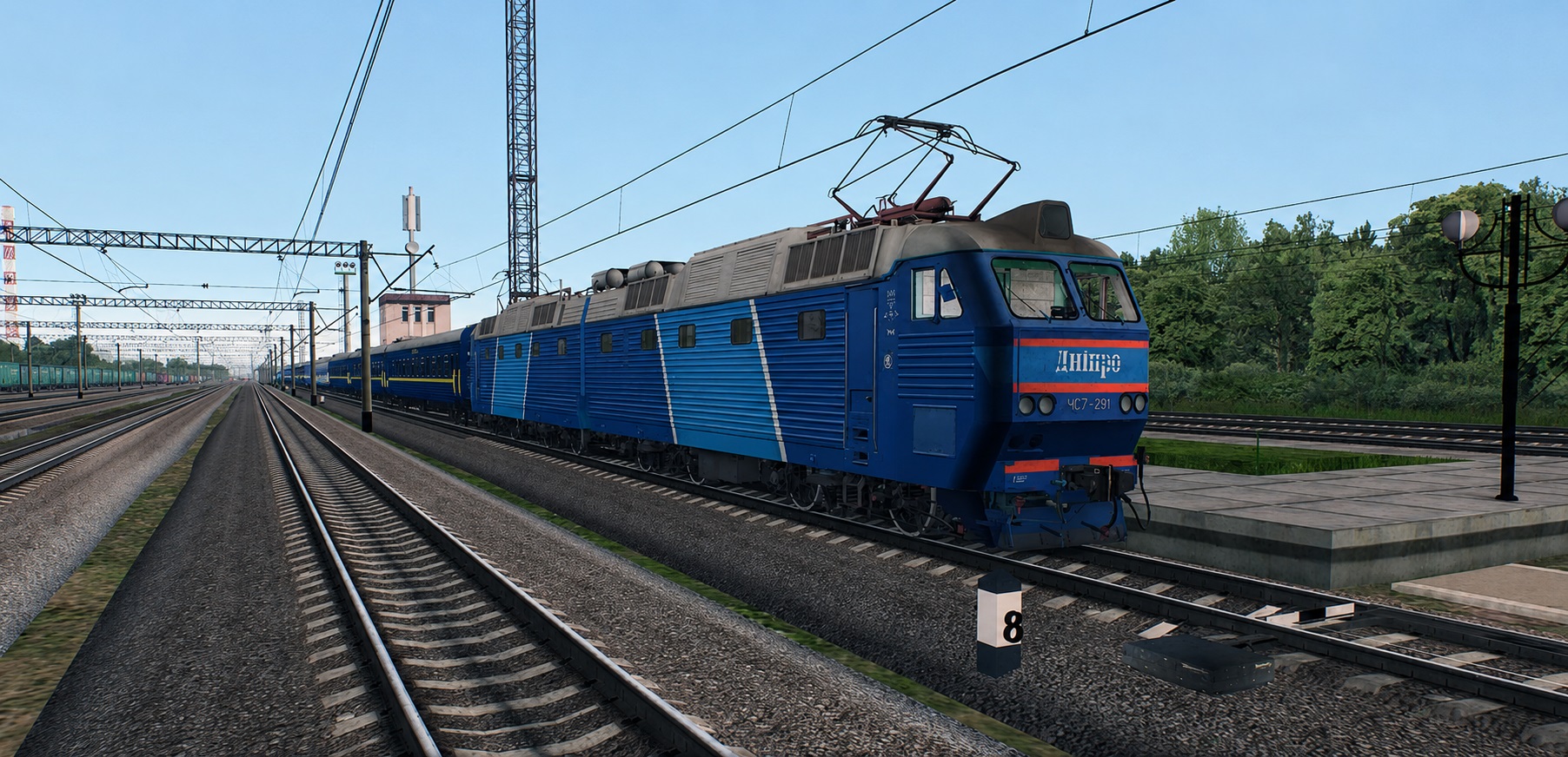 Станція «Кам’янське-Пасажирське» потрапила до симулятора ZDSimulator