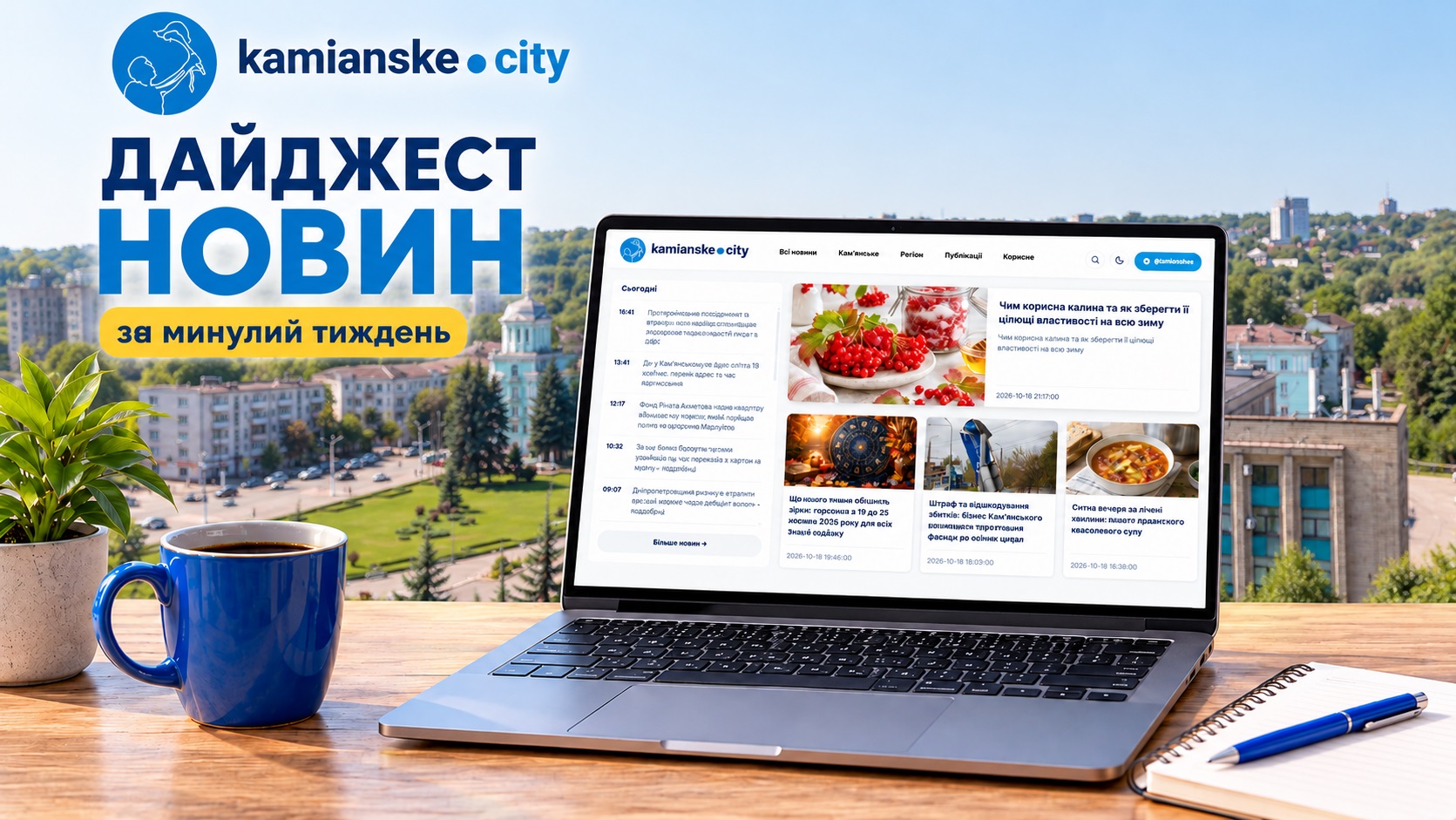Кам’янське та регіон: головне за тиждень з 12 по 18 жовтня