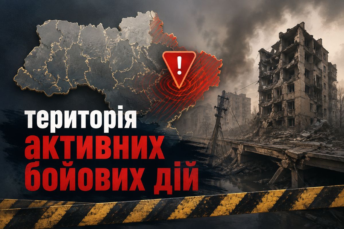 статусу території активних бойових дій