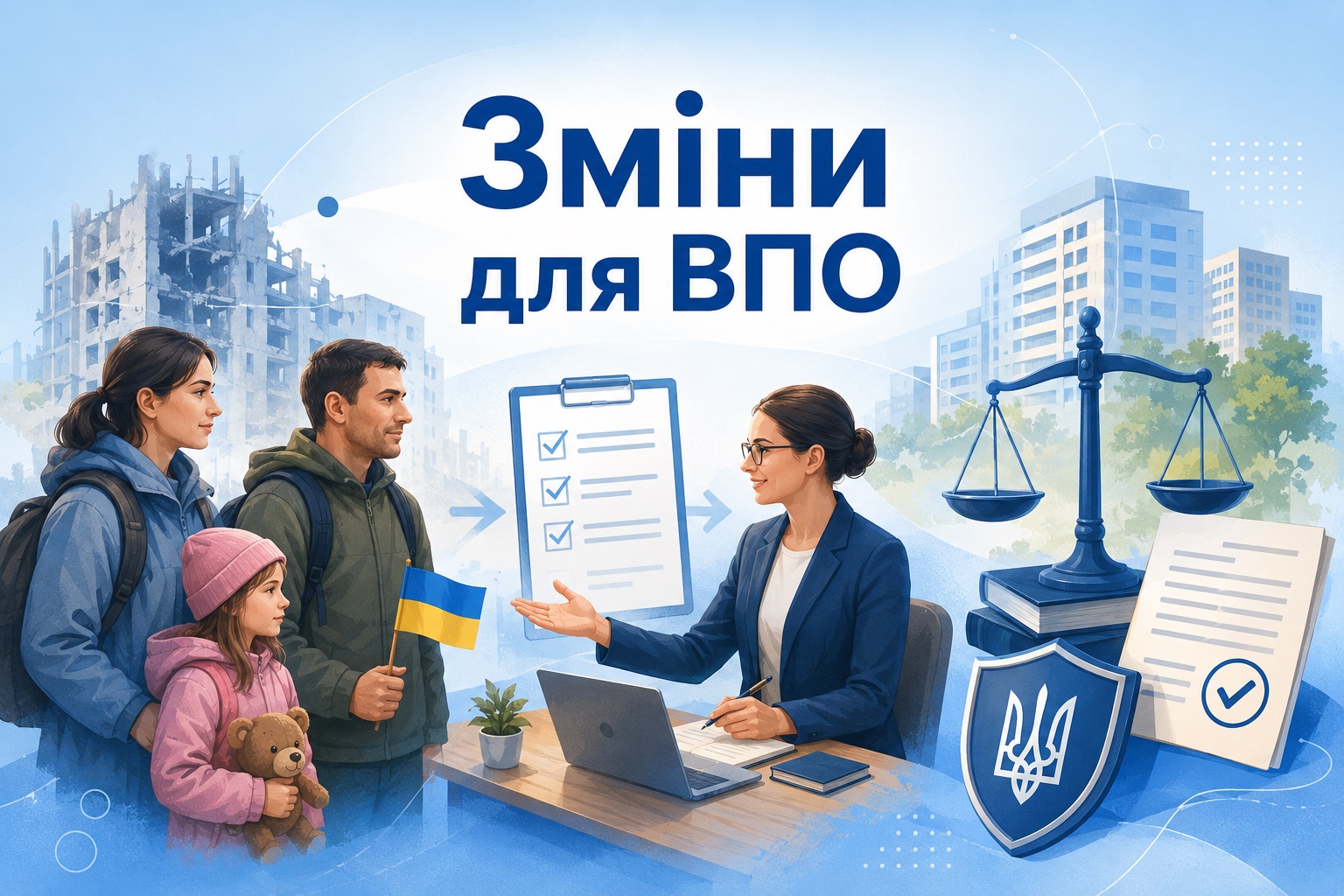Які зміни буть у правах ВПО восени 2026 року