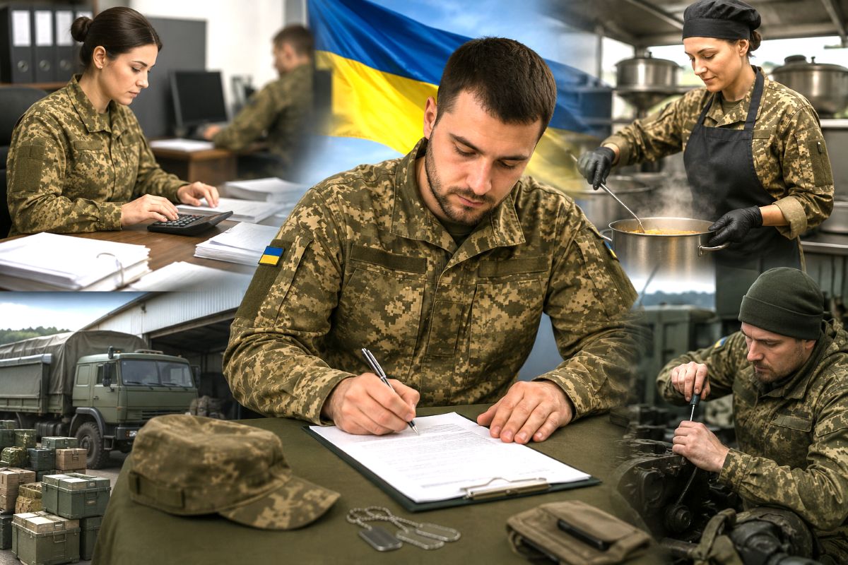 нова модель служби для тилових посад