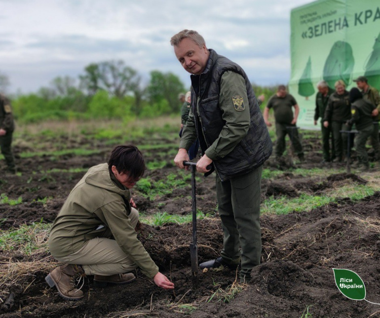 У Кам'янському районі тепер зростають «Ліси Захисників і Захисниць України»