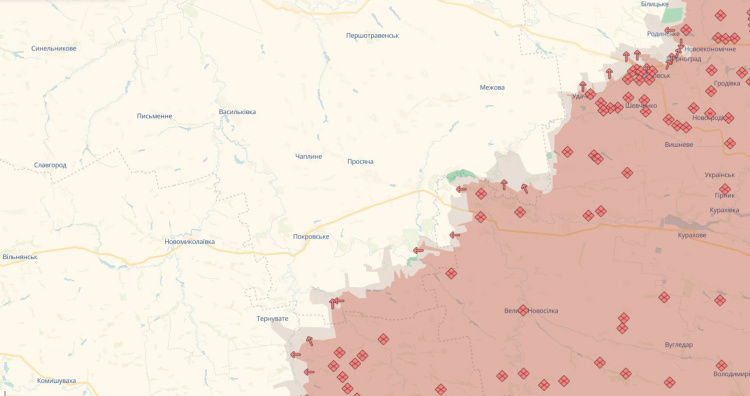 Лічені кілометри до межі: на фронті зафіксовано небезпечне просування у бік Дніпропетровщини