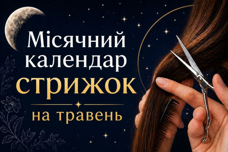 Місячний календар стрижок на травень 2026: коли краще не йти до перукаря