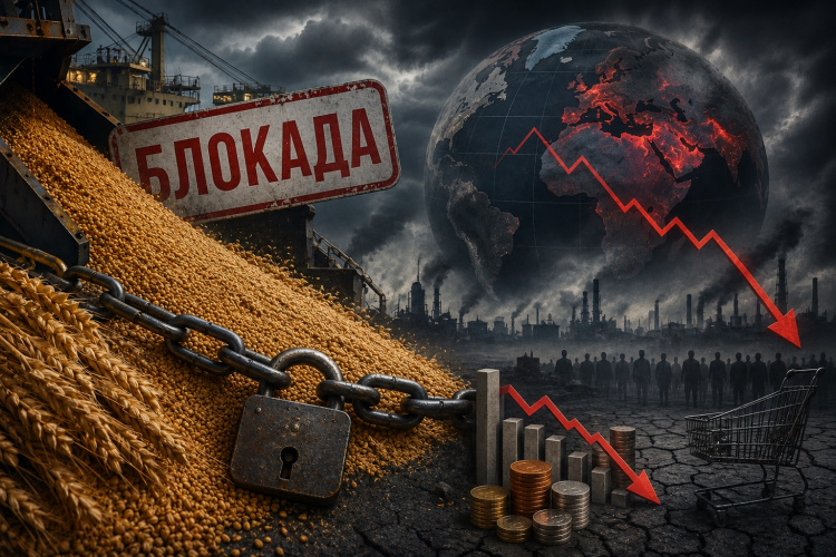 Продовольча криза через блокаду експорту з Дніпропетровщини