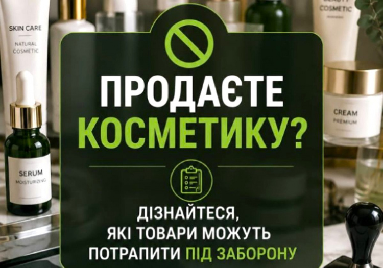 У серпні в Україні зміняться правила продажу косметики