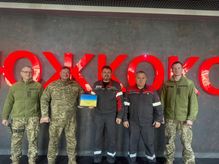 «ЮЖКОКС» передав захисникам України відновлений самоскид