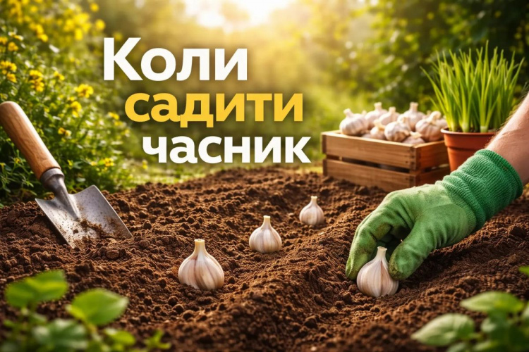Коли садити озимий часник у 2026 році: найкращі строки для Дніпропетровської області