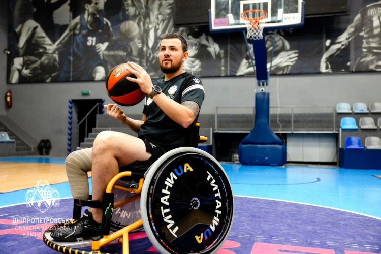 «ТитаниUA»: ветерани на візках відкрили нову сторінку баскетболу на Дніпропетровщині