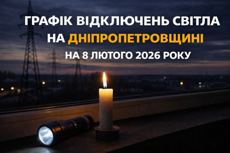 ДТЕК оприлюднив графіки на 8 лютого: ситуація зі світлом на Дніпропетровщині
