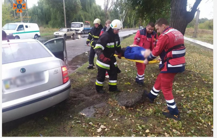 Потрійна ДТП у Кам'янському: є потерпілі