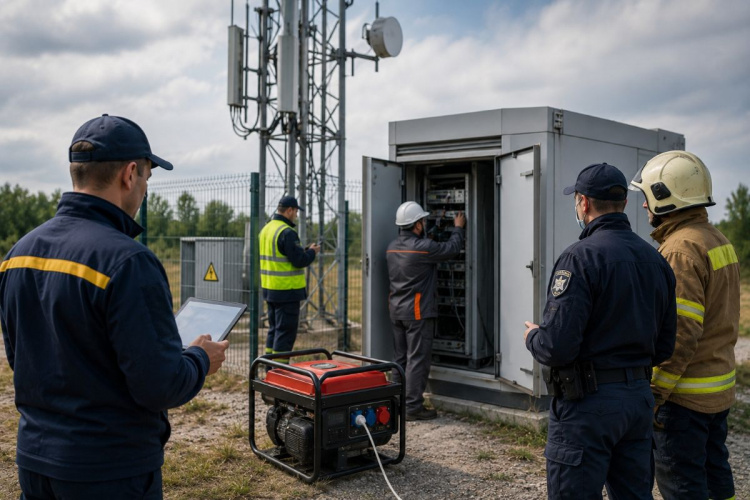 Майже 600 генераторів і нова система: на Дніпропетровщині вчили рятувати мобільний зв'язок під час блекауту