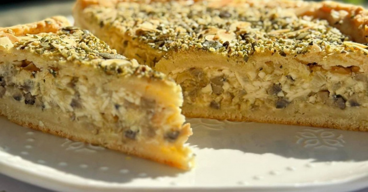Приготуйте пісочний пиріг з грибами - смачний рецепт для всієї родини