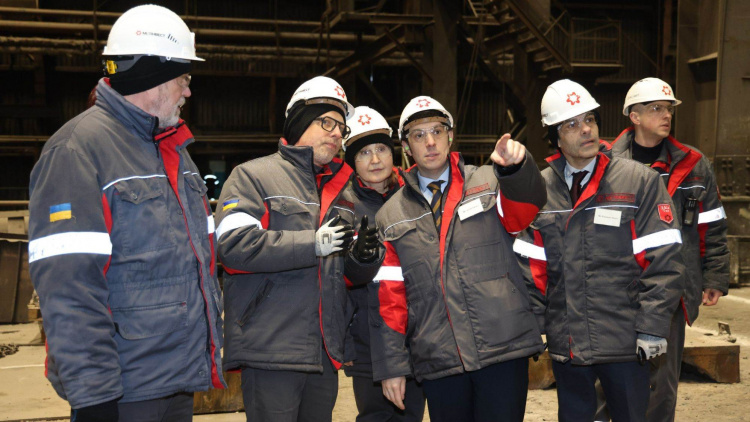 Візит делегації ЄС на Каметсталь: у фокусі — запровадження CBAM та підтримка декарбонізації українських виробників