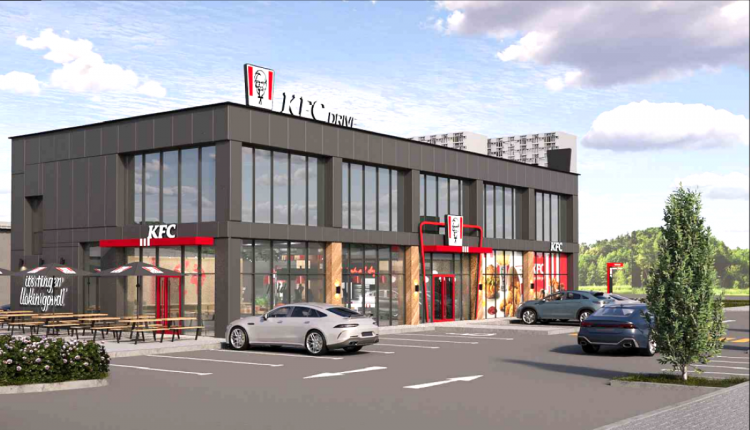 KFC офіційно заходить до Кам'янського: де відкриють і як виглядатиме заклад