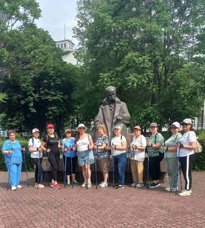 Екскурсія з користю для здоров’я у Кам’янському