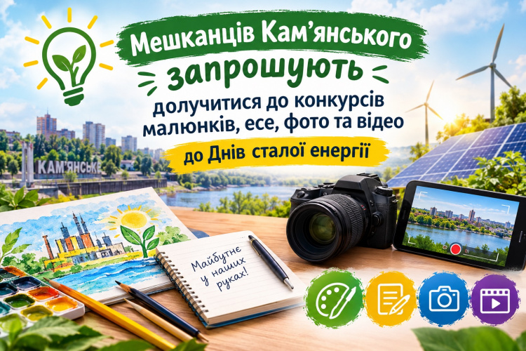 Дні сталої енергії в Кам’янському: конкурс