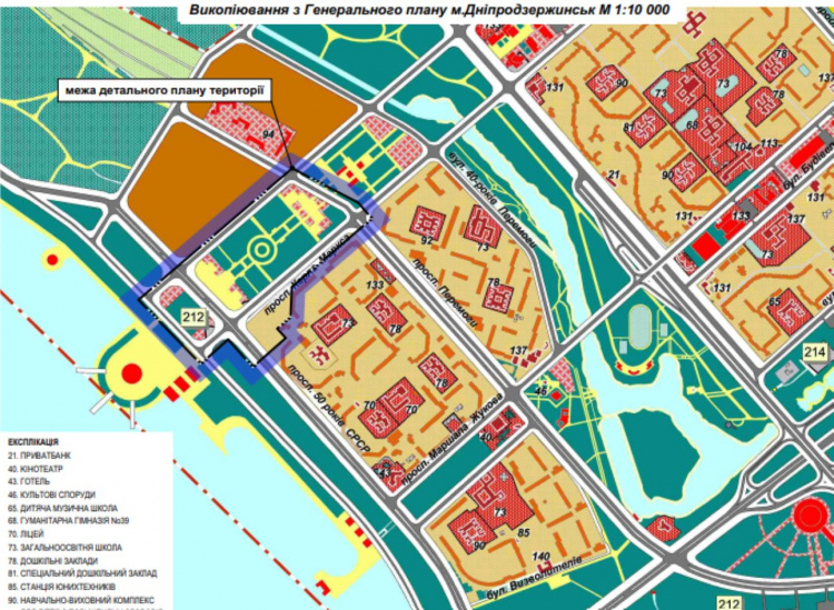 Кам’янське розширить межі: оприлюднено детальний план розвитку Лівобережжя 